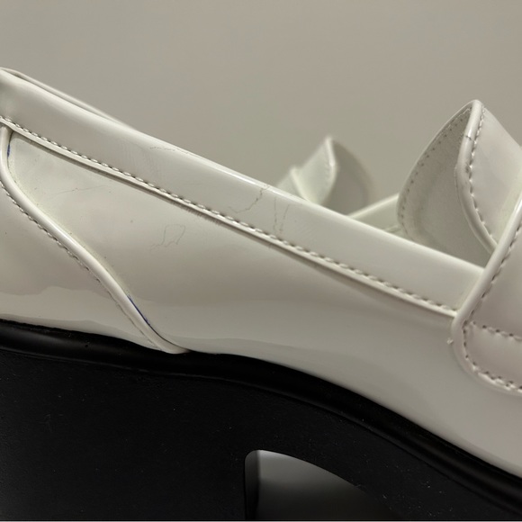 NASTY GAL Faux Leather Chunky Penny Loafers - Picture 5 of 5